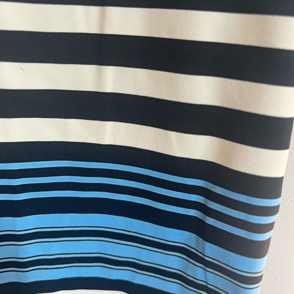 J. McLaughlin Nicola Catalina Cloth Dress Stripes Tiered Layered Size XS - Picture 3 of 5